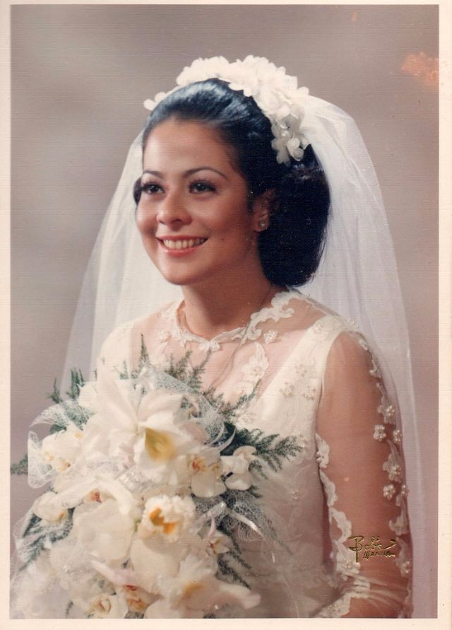 老照片:1970 年代的新娘(3)