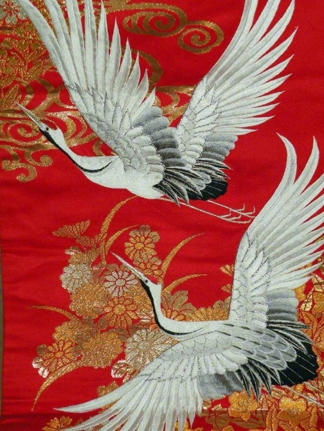 黄鹤一去不复返白云千载空悠悠仙鹤图