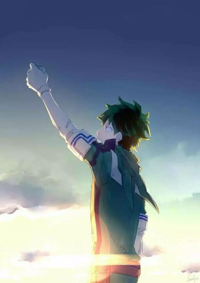 本期壁纸为绿谷出久