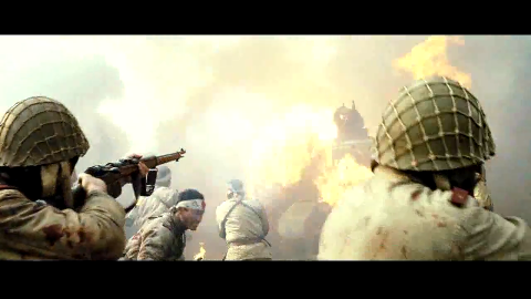 日军集体不要命的万岁冲锋,实在太疯狂了,干不过就同归于尽