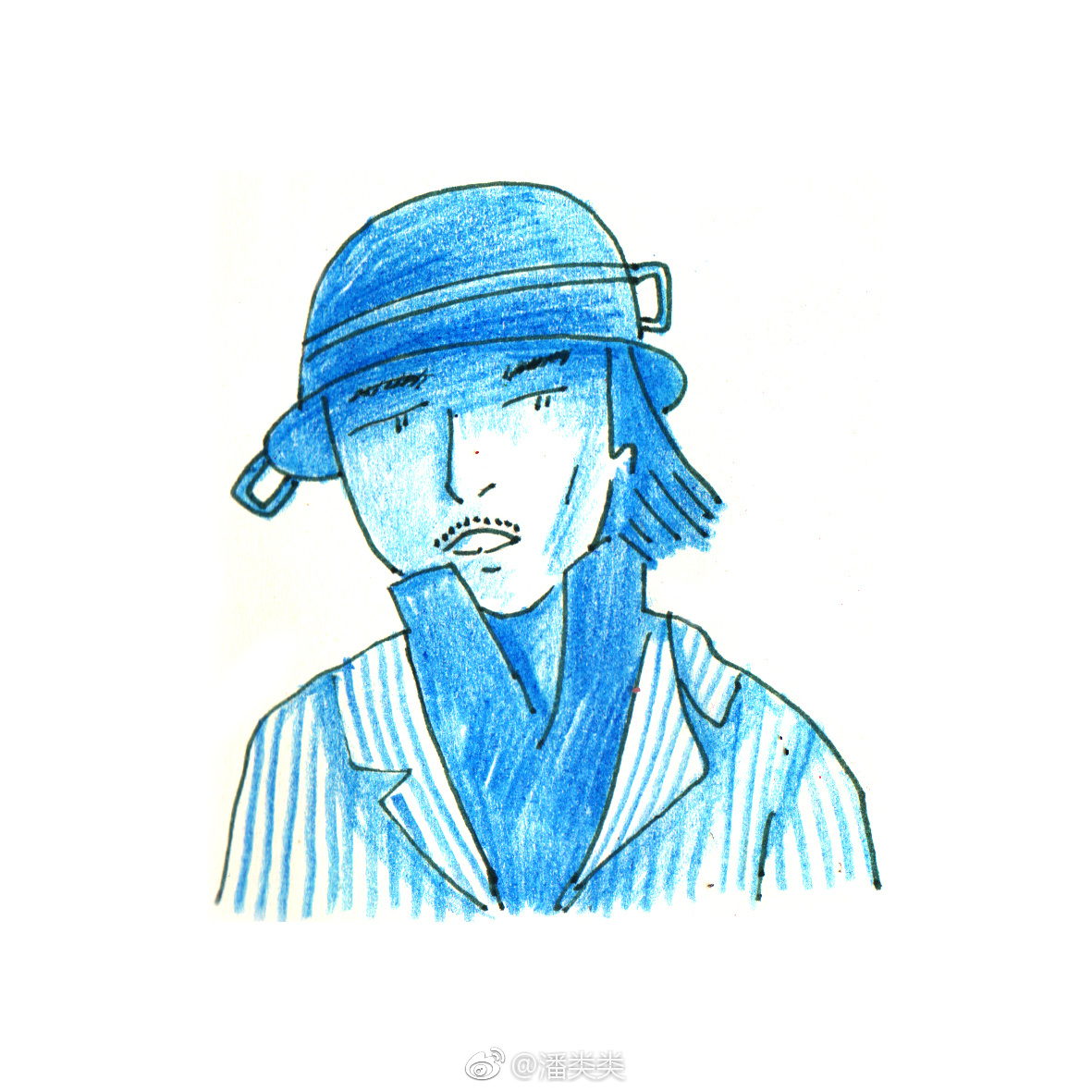 头像练习无需授权可直接用 / 禁商用.