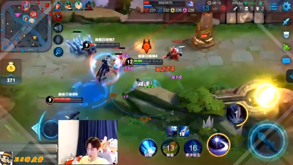 王者荣耀:体验服新版露娜实战,无限连难度降低