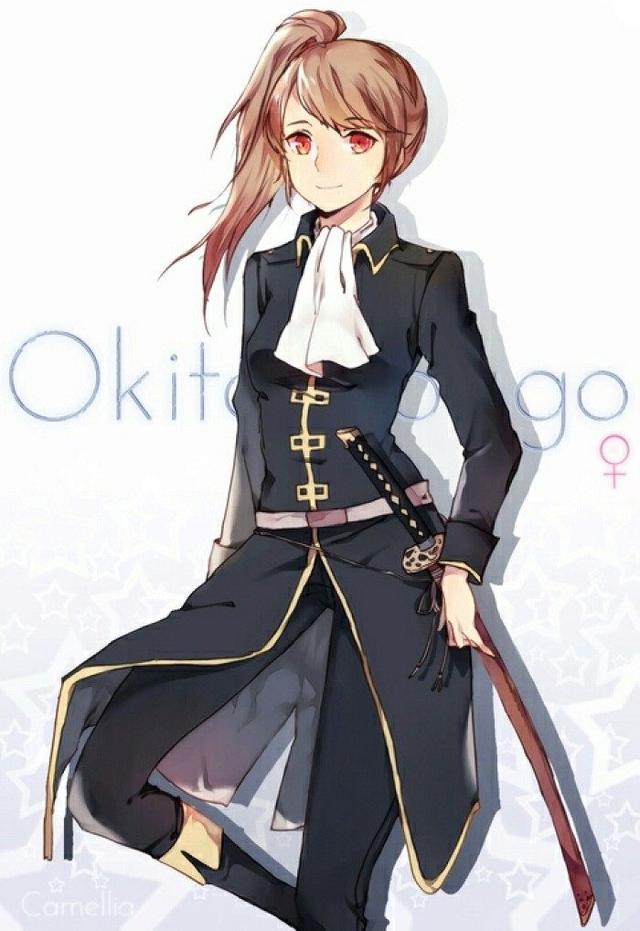 性转真的吃不腻银魂中美到没朋友的冲田总子单马尾简直萌到爆