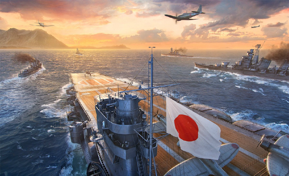 有图有真相,战舰世界美日海军血战太平洋壁纸欣赏