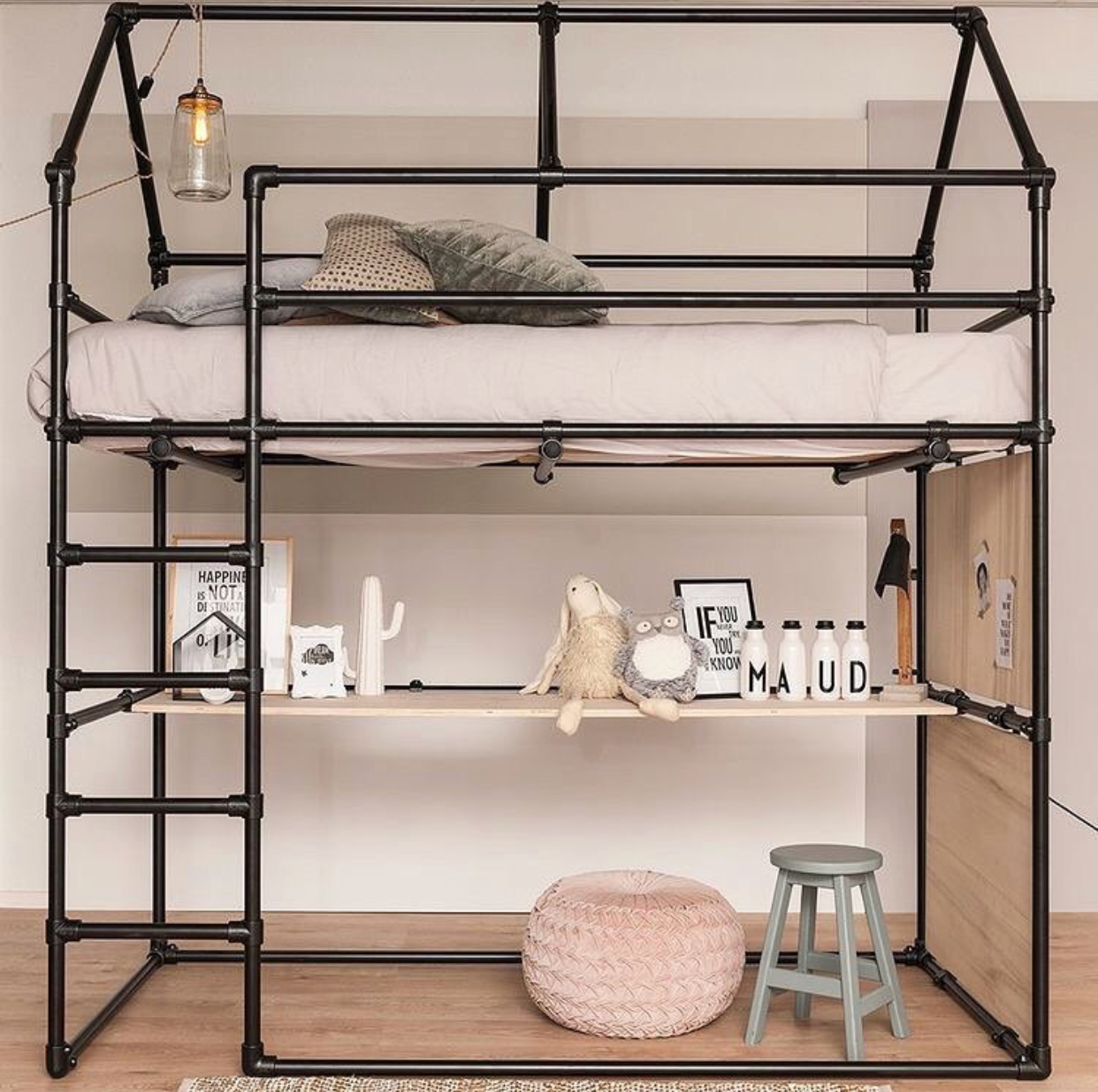 又一波 loft bed 设计 .