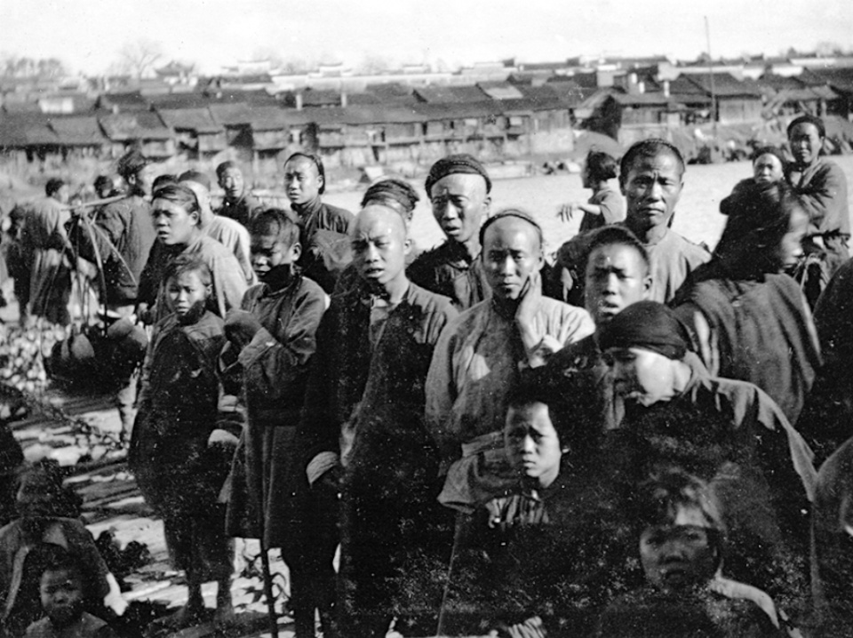 老照片：清末民初的潇湘，重建前的永州青云塔