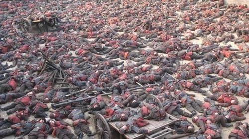 战争过后都会打扫战场处理尸体,古人有一个处理尸体的方法很恶心