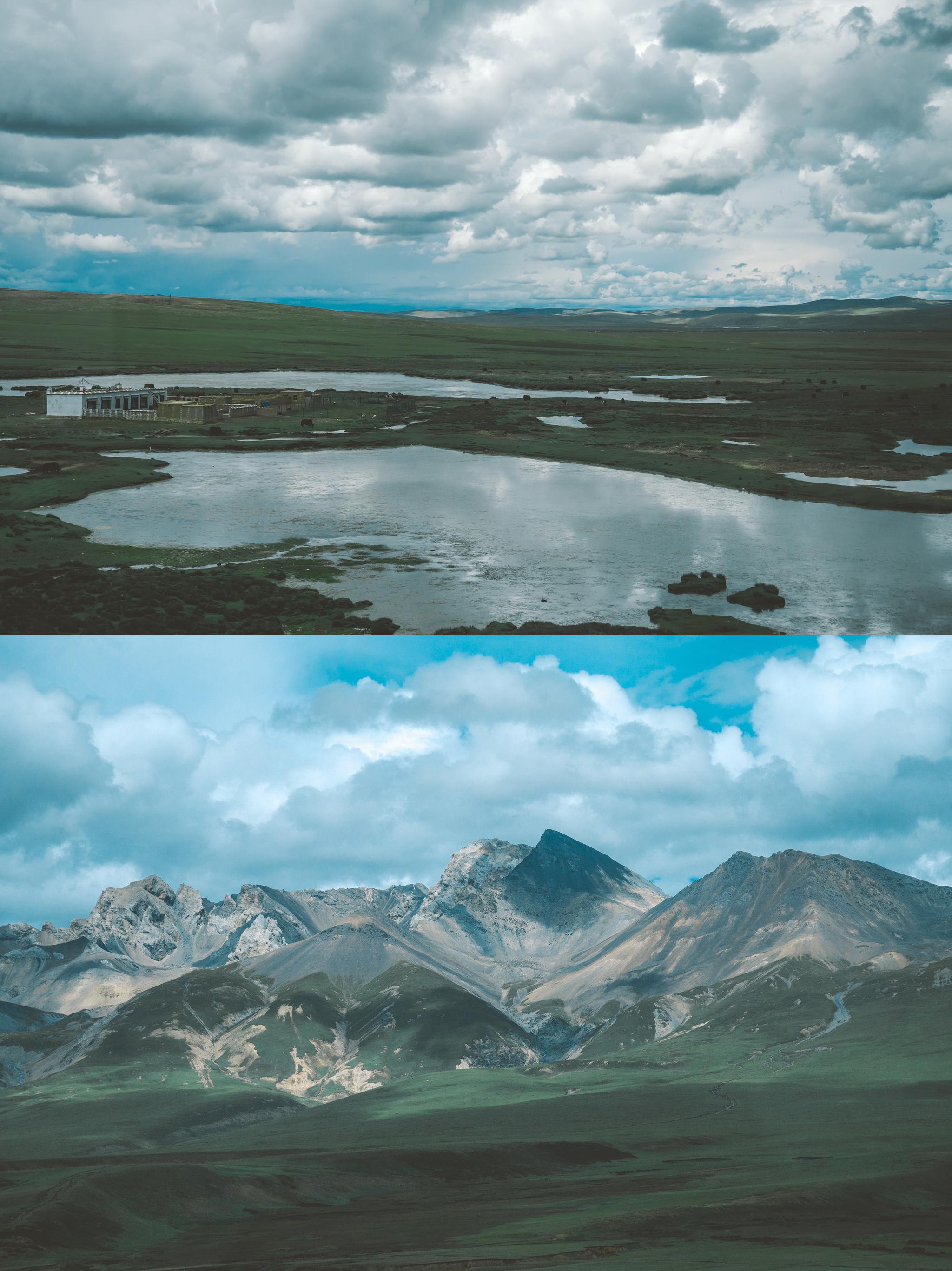 从拉萨到上海的z166次列车坐过的最久也最美的一段路程 @七号tp