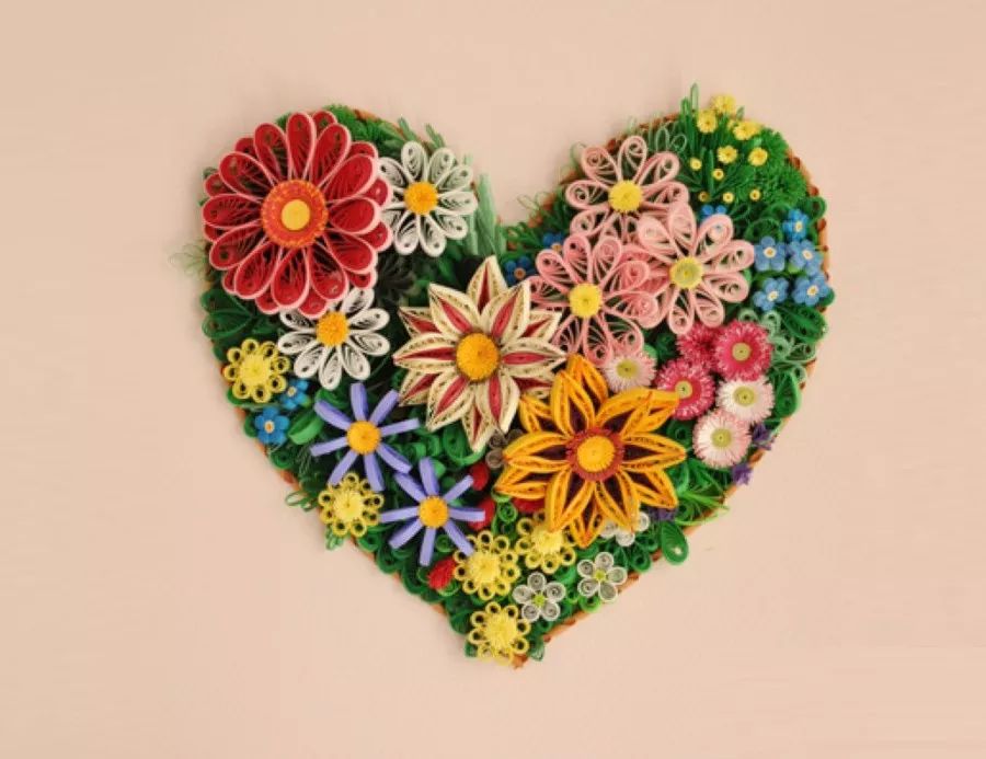 心理测试4种心形衍纸你想做出哪一个测你的恋爱技巧高超吗