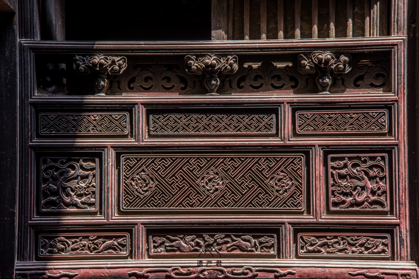 安徽西递村,清代小姐绣楼 67安徽西递村,清代小姐