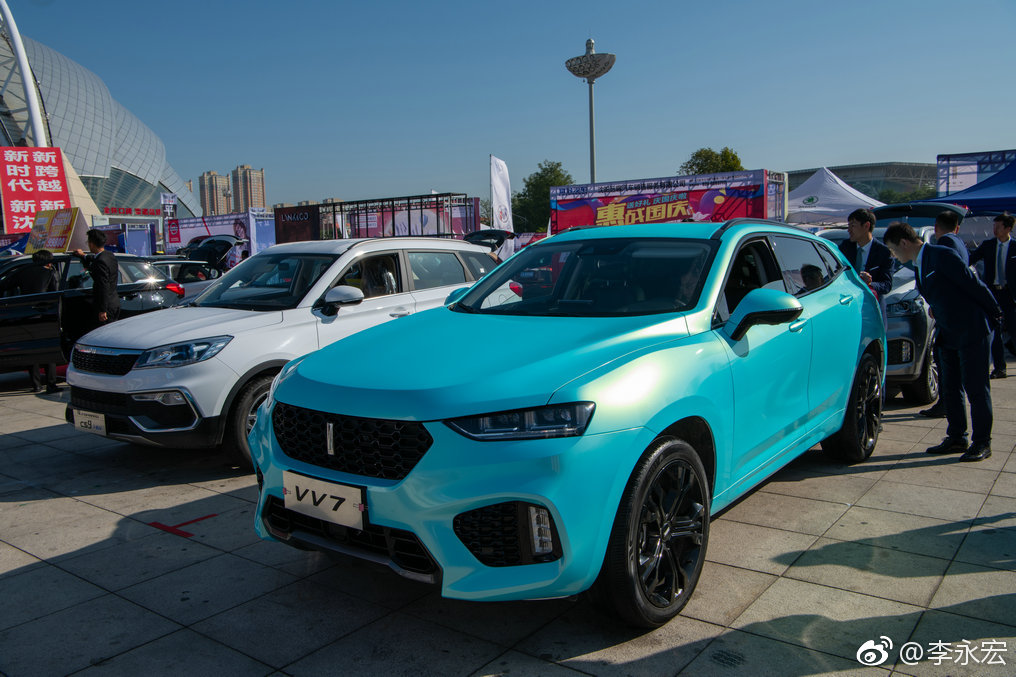 国庆节里的沈阳奥体车展