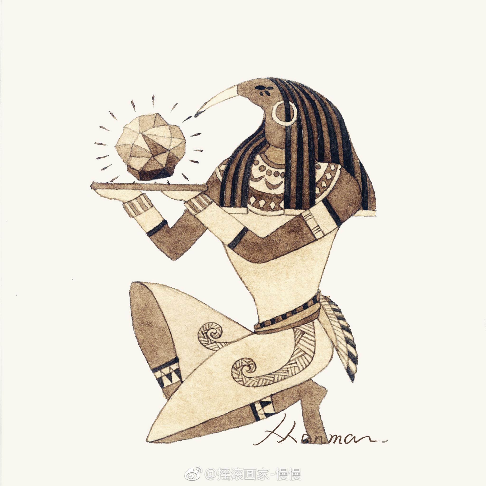 埃及古风元素集