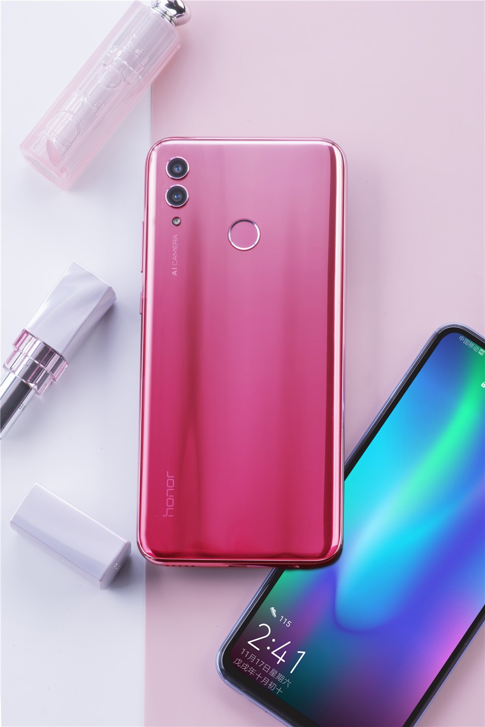 荣耀10青春版发布渐变色外观让网友直呼少女心瞬间被点燃