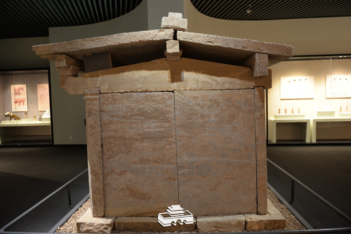 北魏 石椁2014年大同市华宇商业中心北魏墓出土大同市博物馆藏北魏