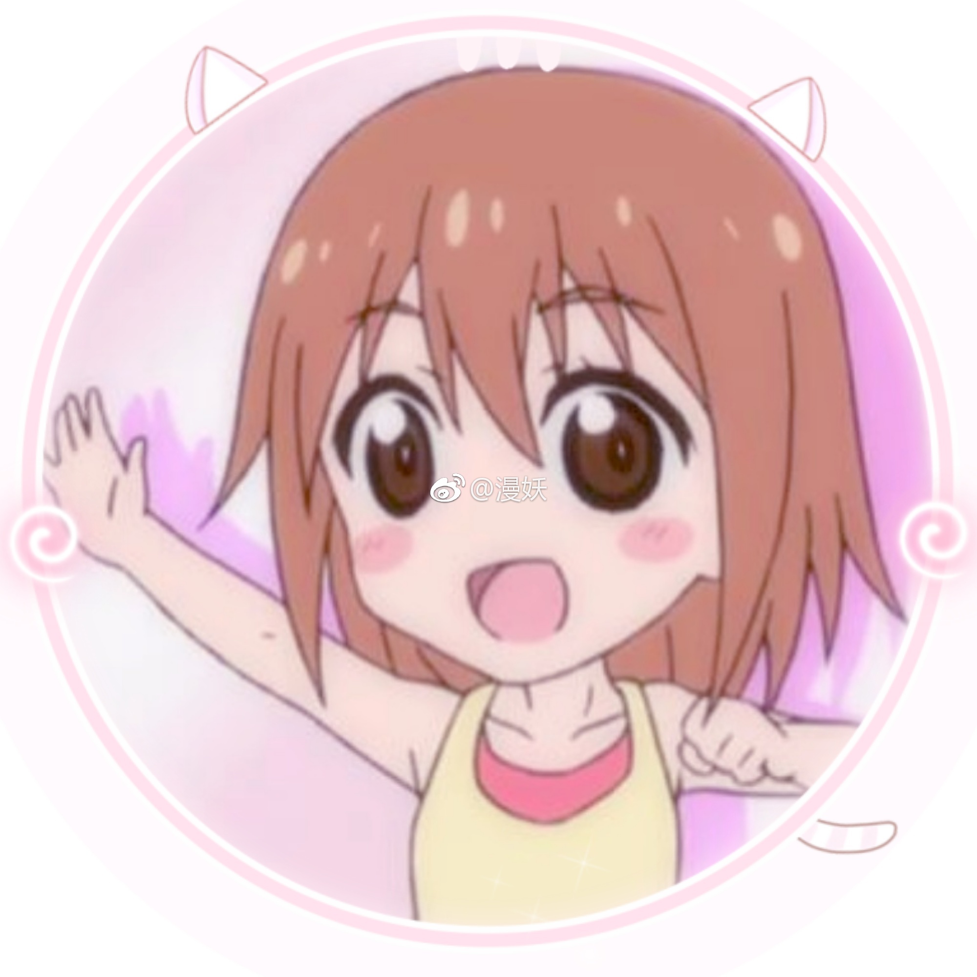 77自截q版动漫头像 女头 体育万能的超健康元气美少女 星麻美77