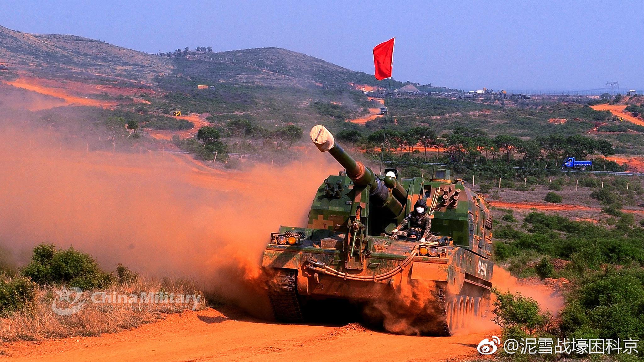 炮兵团有了99a坦克东风猛士变勇士