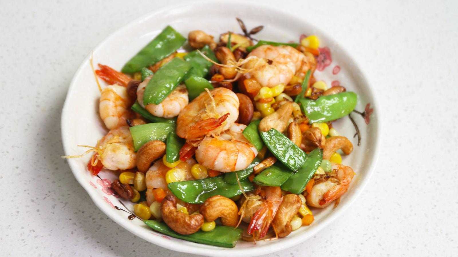 好吃到舔盘子的虾炒什锦菜,上班族也能5分钟轻松搞定下饭菜!