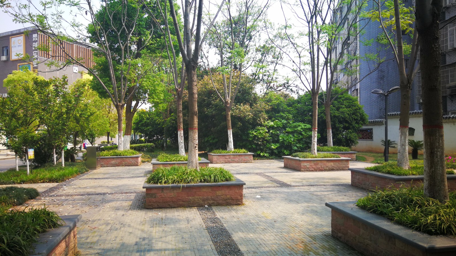 美丽吉安:市立公园之城北车站小游园