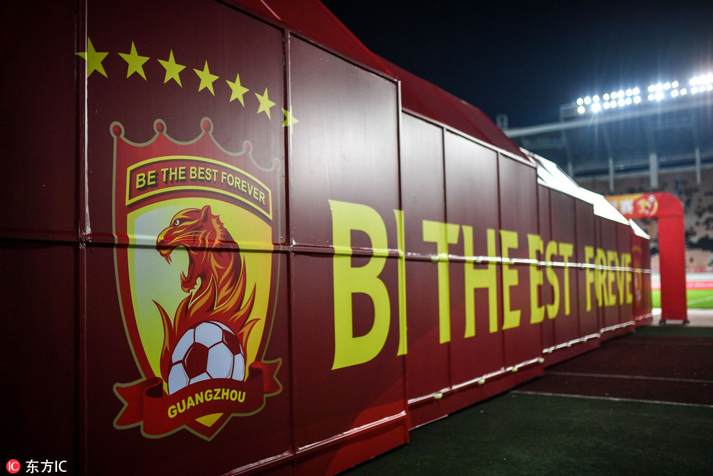 天河体育场全新球员通道颇具国际范啊