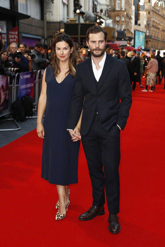 第62届bfi伦敦电影节,电影《私人战争》首映式上的詹米·多南(jamie