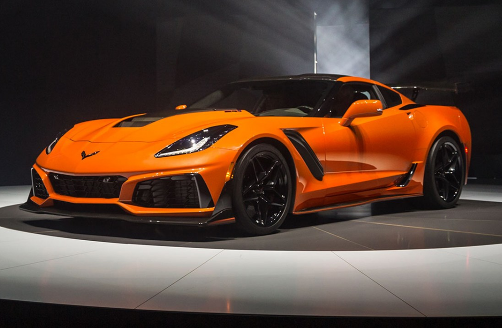 2019年雪佛蘭corvette zr1敞篷雙門跑車的最高時速為212英里