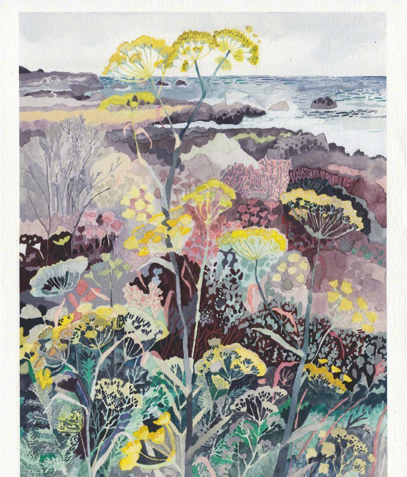装饰绘画来自美国画家michellemorin绘画作品