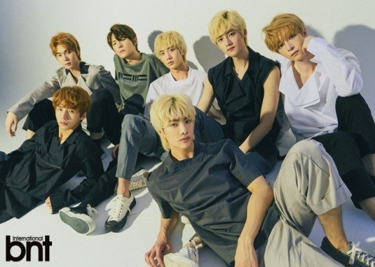 韩国新人男团lucente拍时装杂志照