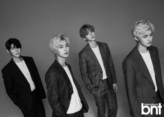 韩国新人男团lucente拍时装杂志照