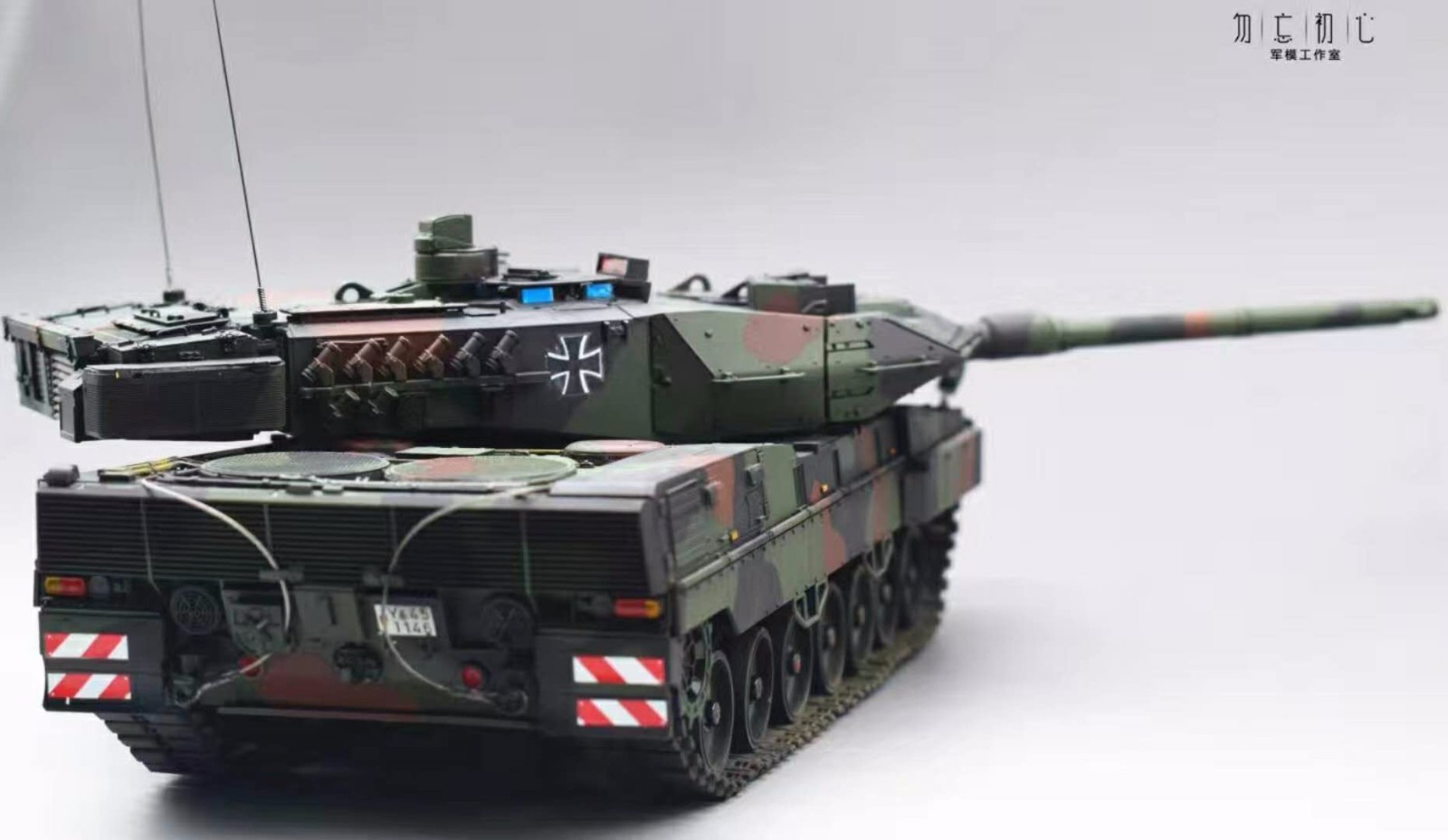 模型高手网战车德国豹2a7主战坦克模型作品