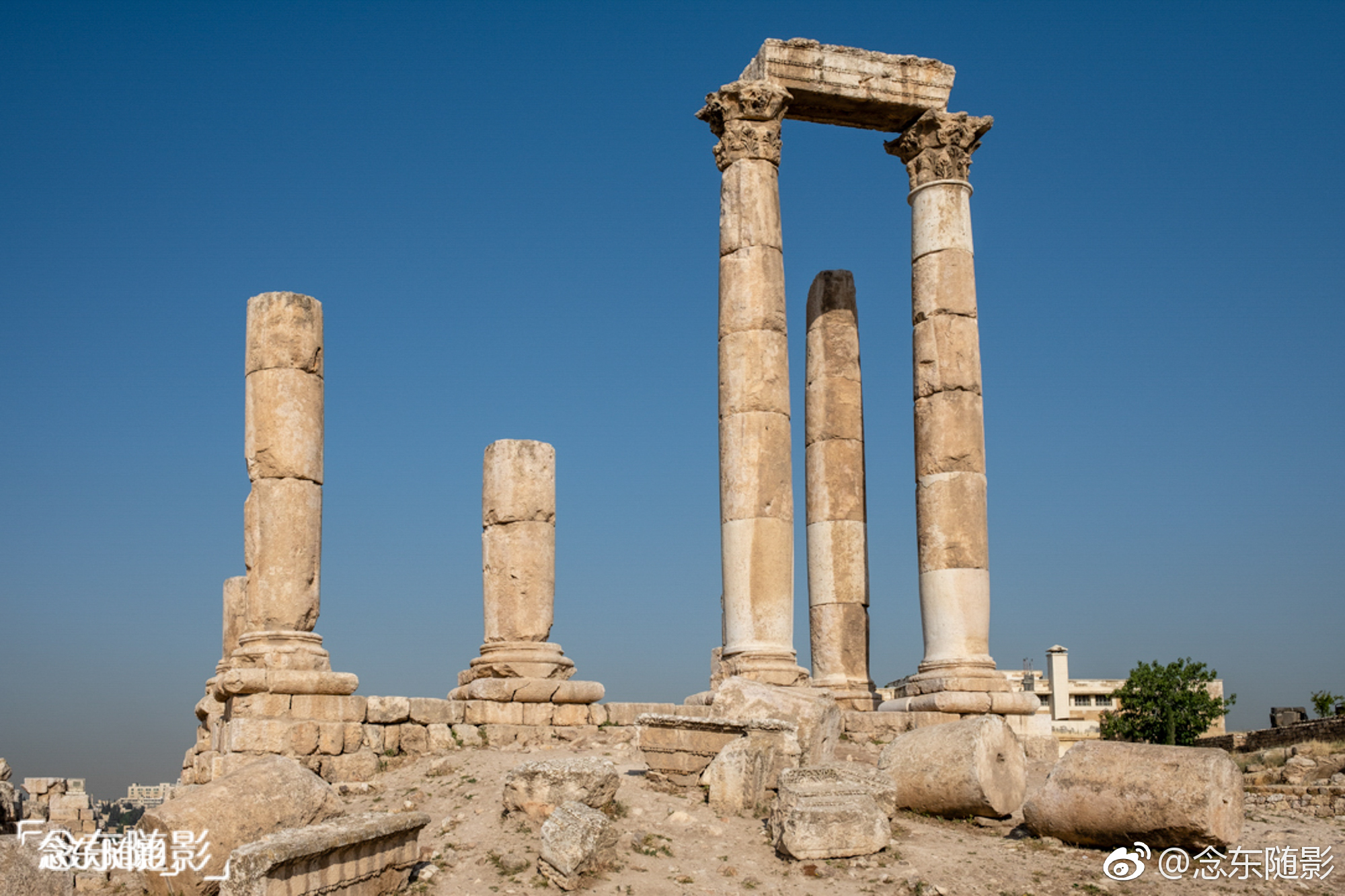 约旦首都安曼的城堡山,是约旦国家级历史遗址