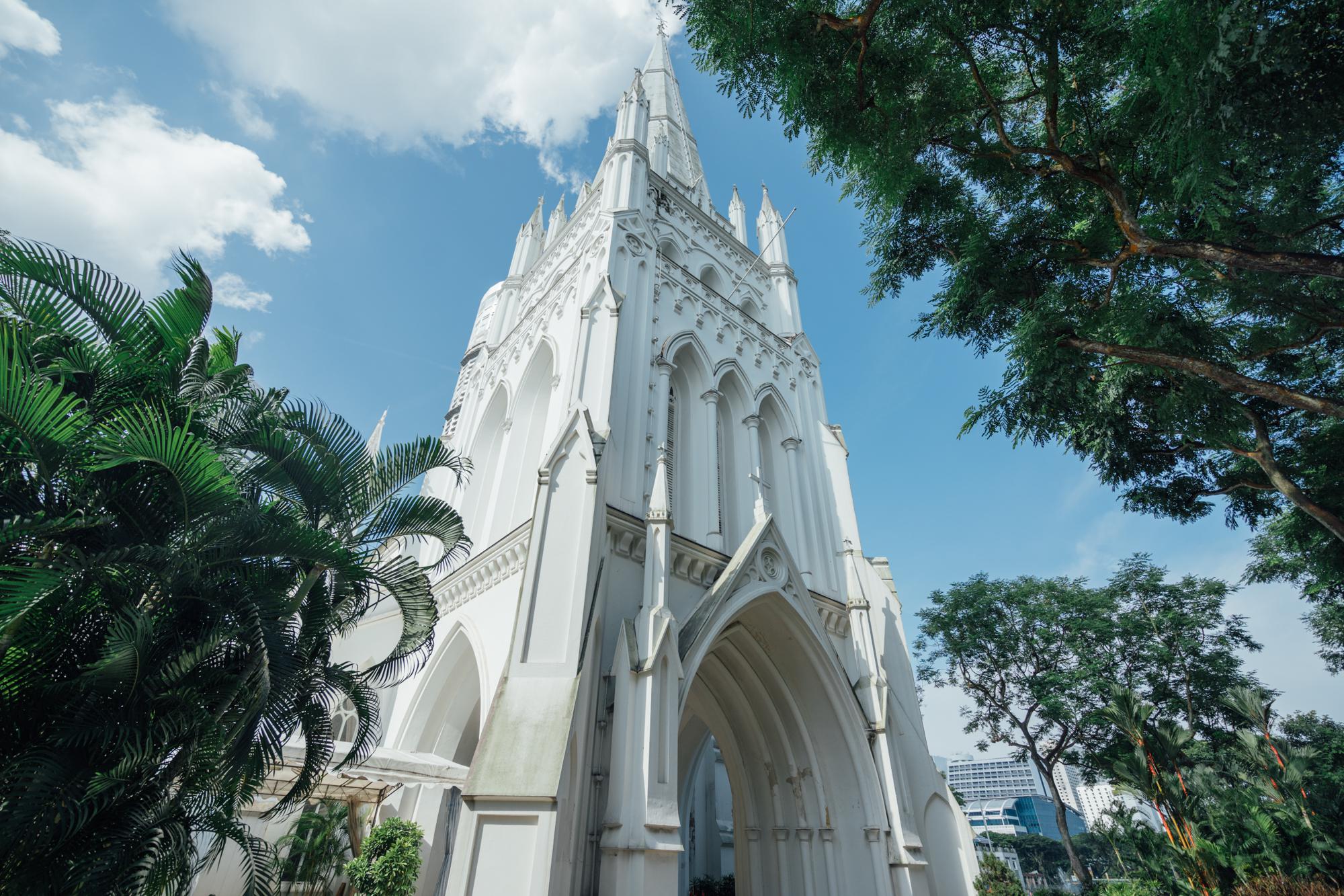 新加坡的教堂巡礼|教堂|圣安德列|摇控_新浪新闻