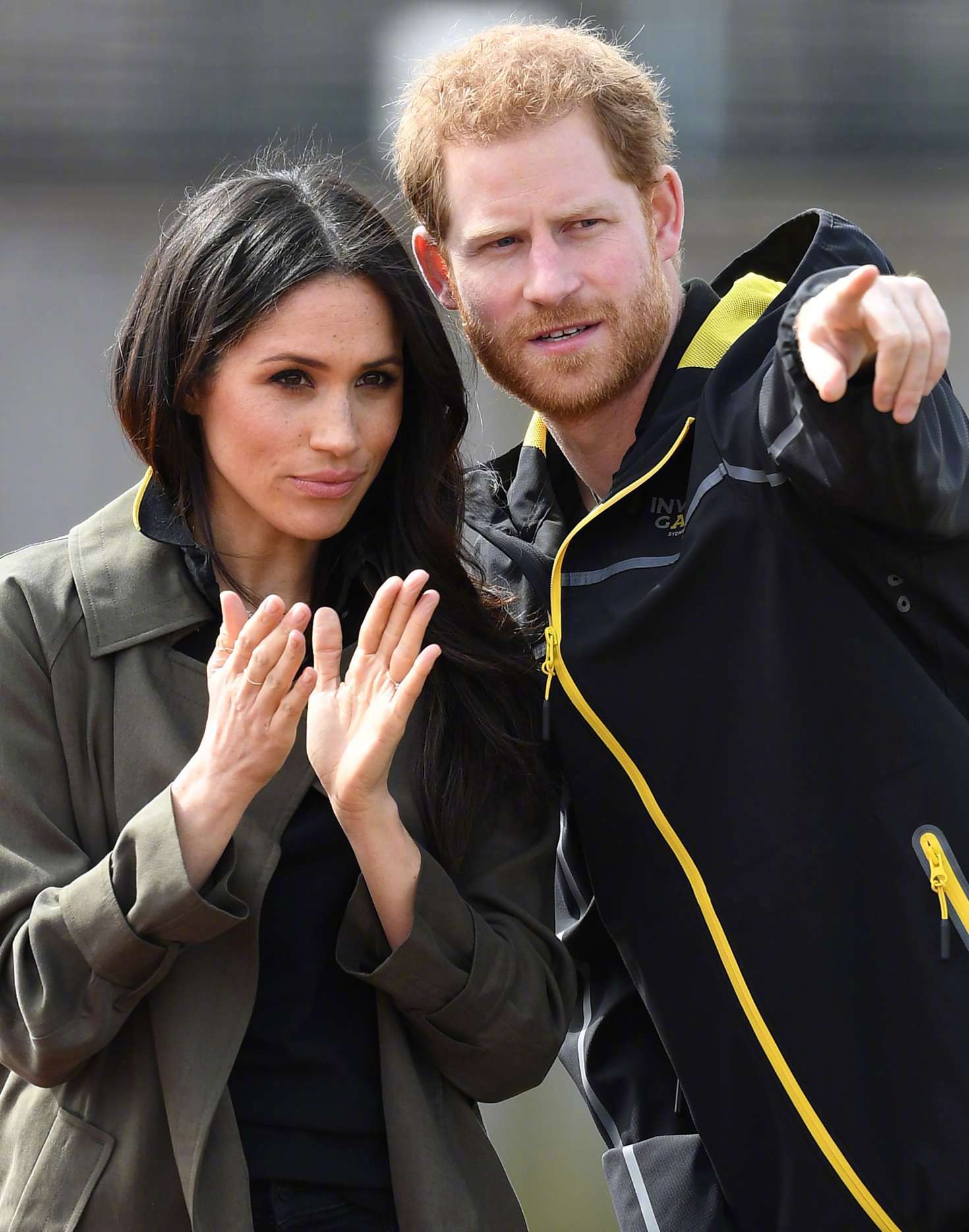 哈里王子和梅根在悉尼出席invictusgames英国队的选拔赛