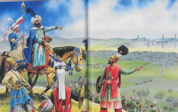 帖木儿帝国与奥斯曼帝国的巅峰对决,帖木儿生擒其苏丹巴耶塞特