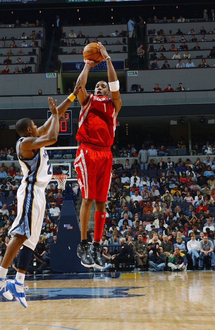 麦迪火箭时期的干拔瞬间,这小腿,真的可以看一天!