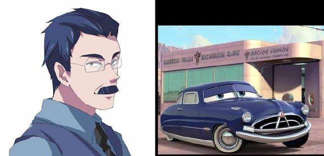 当《赛车总动员》拟人化后,莎莉成邻家女孩,闪电麦昆变阳光男孩