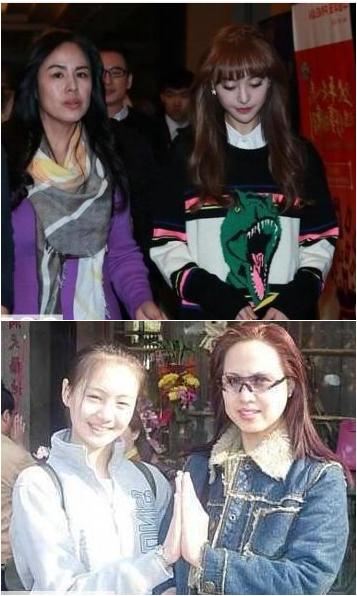 27岁郑爽全家近照: 年轻母亲很像王祖贤, 父母为捧红她付出太多