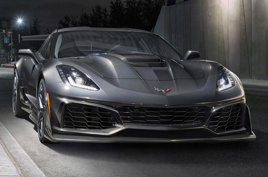 2019年雪佛兰corvette zr1敞篷双门跑车的最高时速为212英里