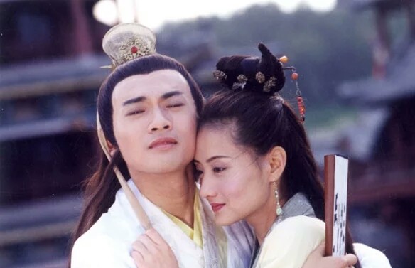 陈德容的五个古装扮相,图3最美,图5是韦小宝最不舍的女人!