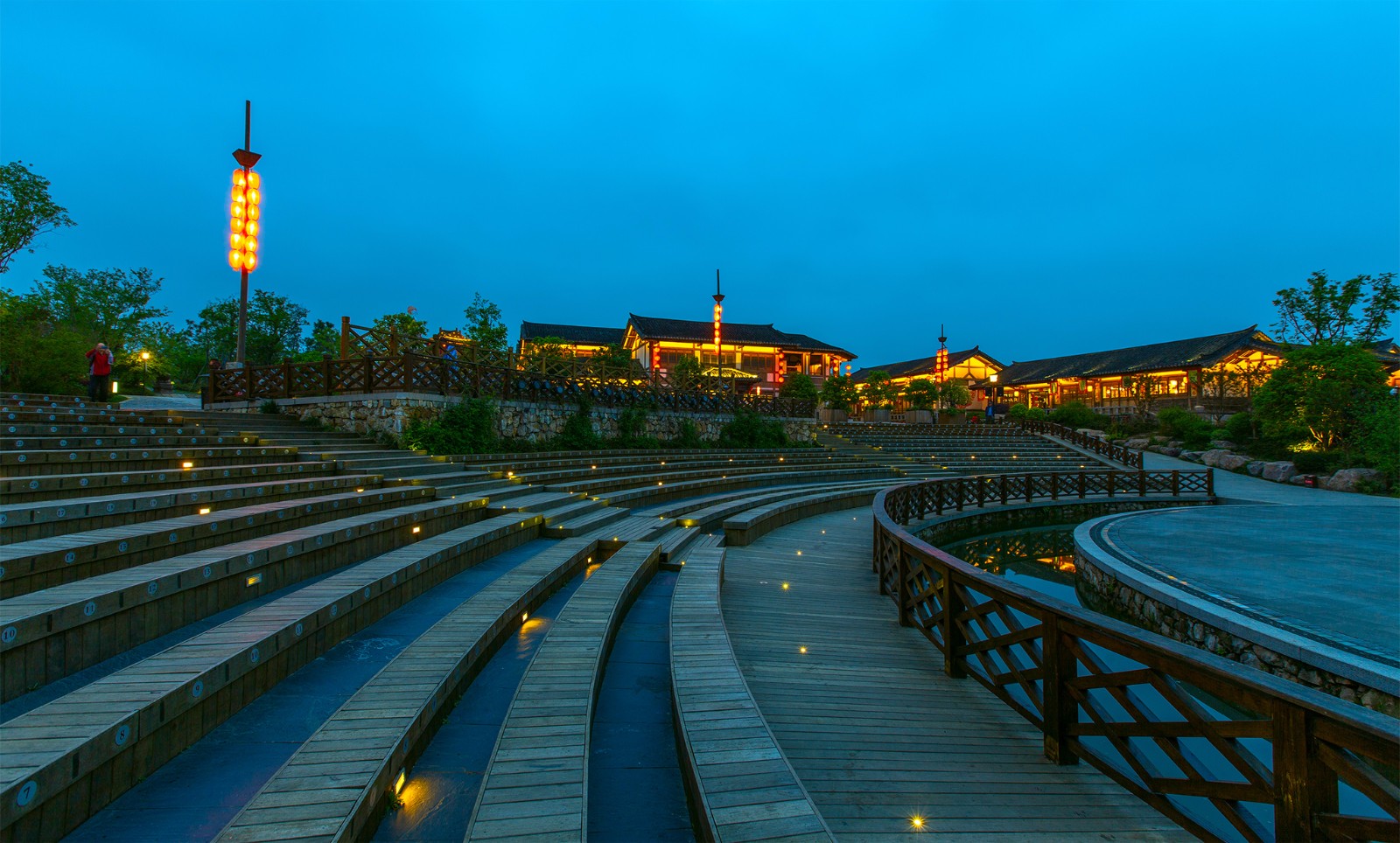 常州东方盐湖城,璀璨的夜色