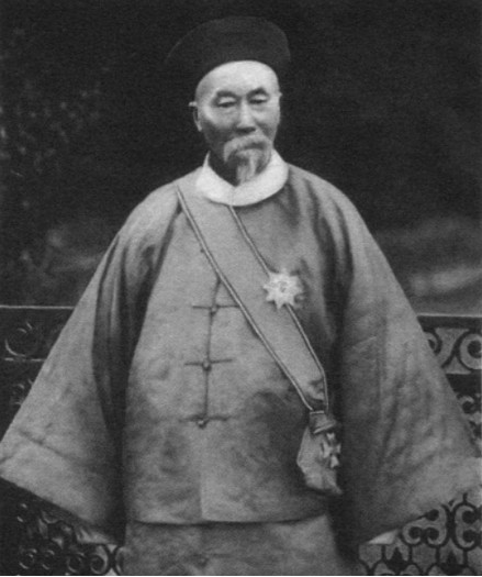 因为这句话李氏绝食三天,在李鸿章赔礼道歉之后才算结束.