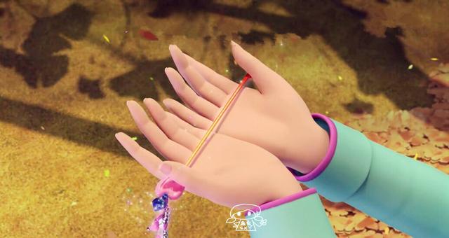 它是一把可以变为权杖的钥匙,或许辛灵出于某种原因将这把钥匙交给了