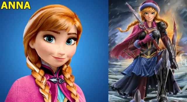 迪士尼公主变身女战士!灰姑娘神似吾王saber,白雪公主美翻天!