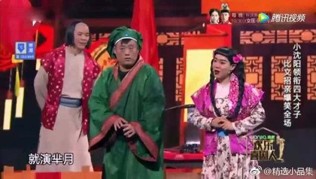 小品搞笑大全《四大才子》:沈春阳与宋晓峰扮演芈月传!精选小品集