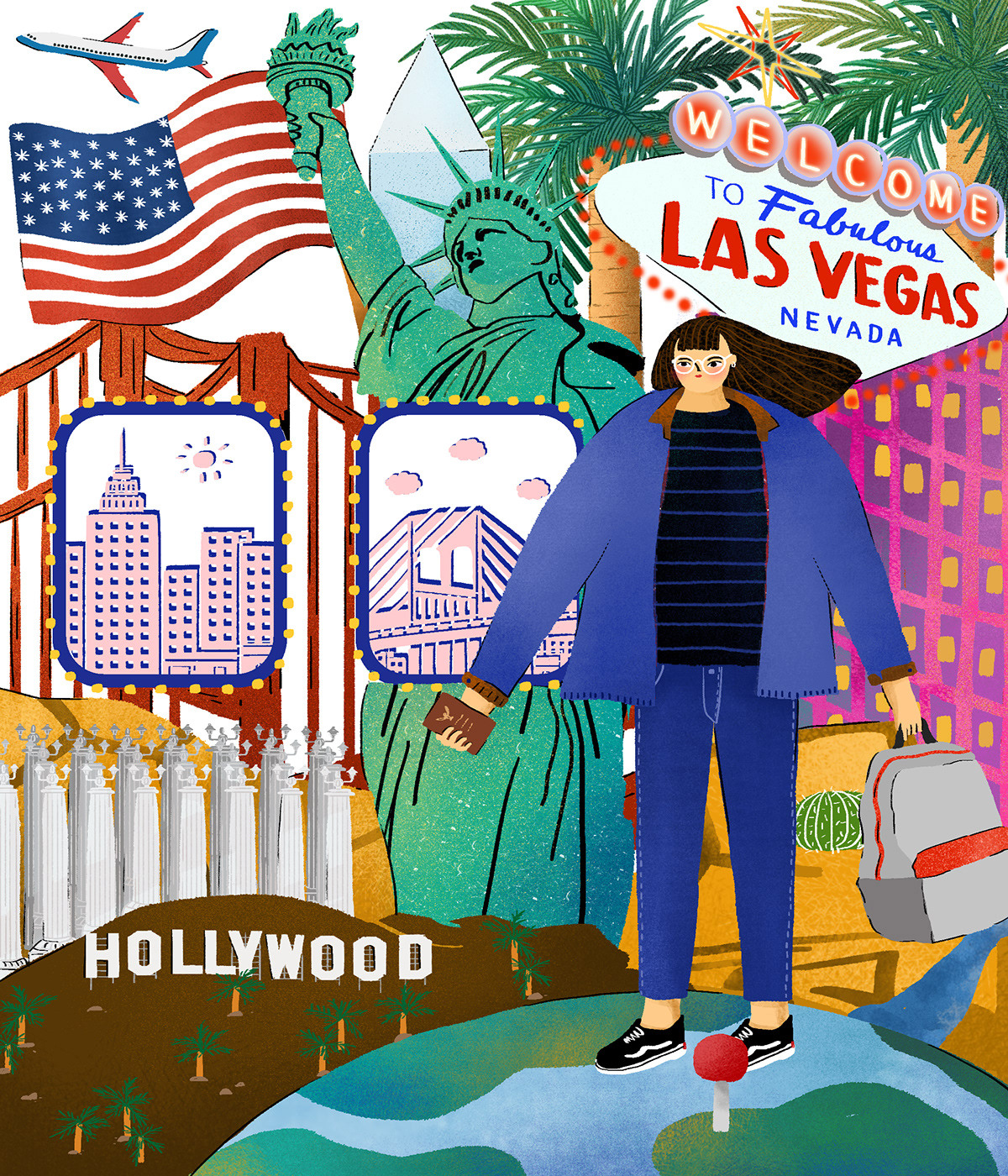 插画| 曼谷的留学生用插画记录自己的留学生活!by-泰国曼谷22mm