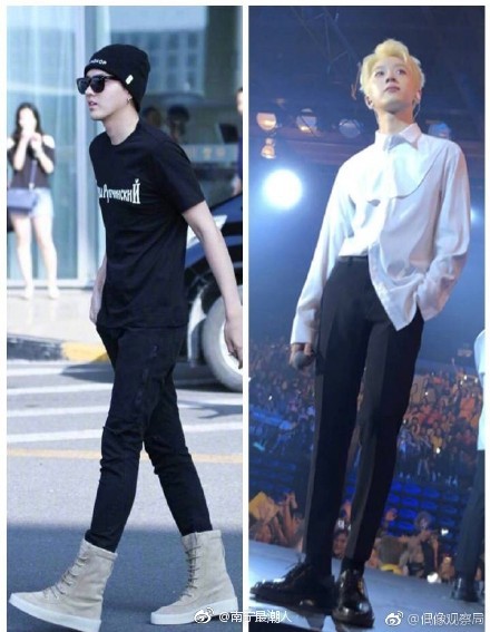 王鹤棣184 官鸿184 梁靖康186 吴泽希186,吴亦凡187 赖冠霖183 蔡徐坤