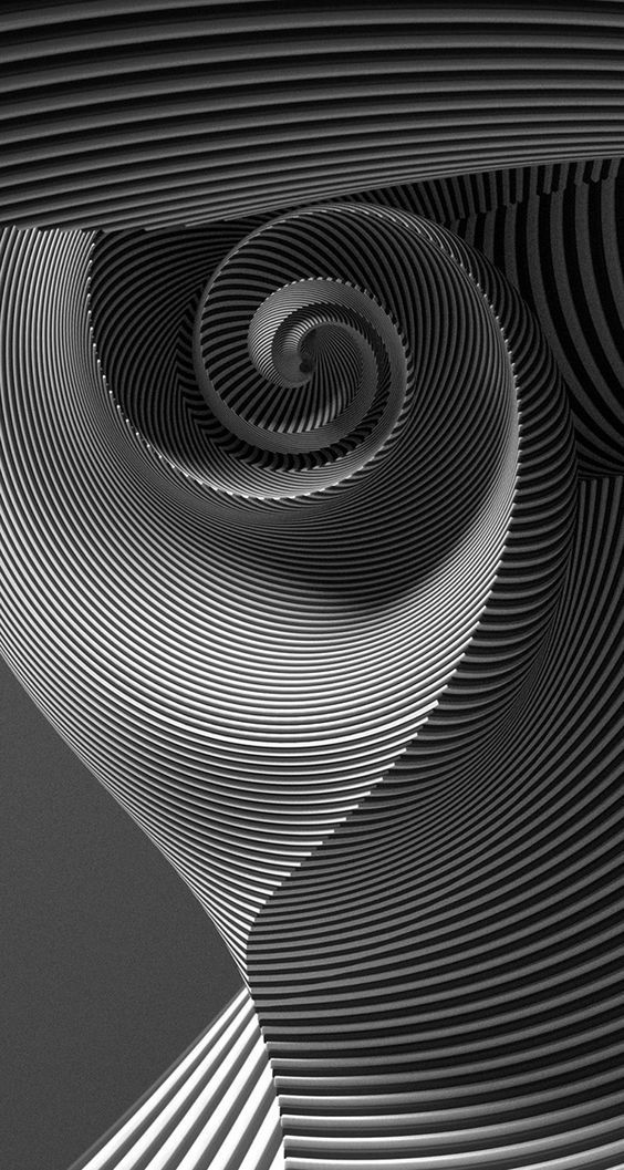 无序线条的美感