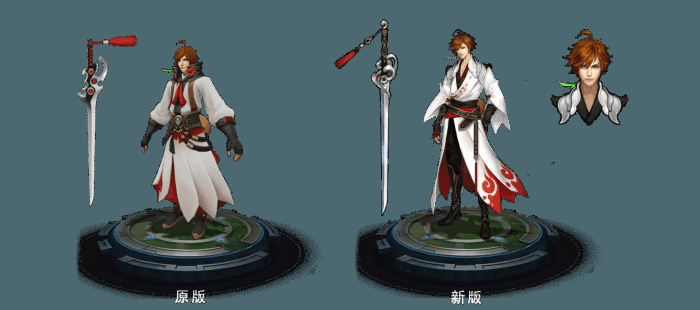 王者荣耀: 李白外形大重做, 18岁变28岁? 帅出新高度