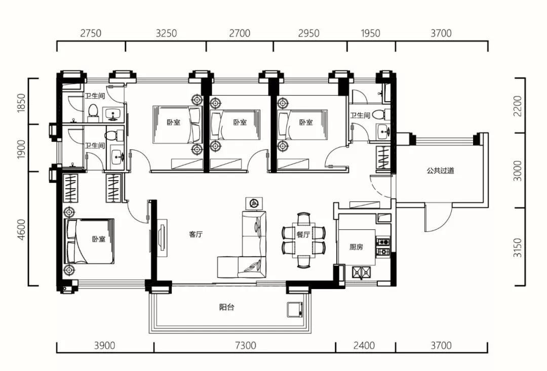 其三,在于产品足够惊艳.从户型到装修,处处以细节和诚意打动客户.