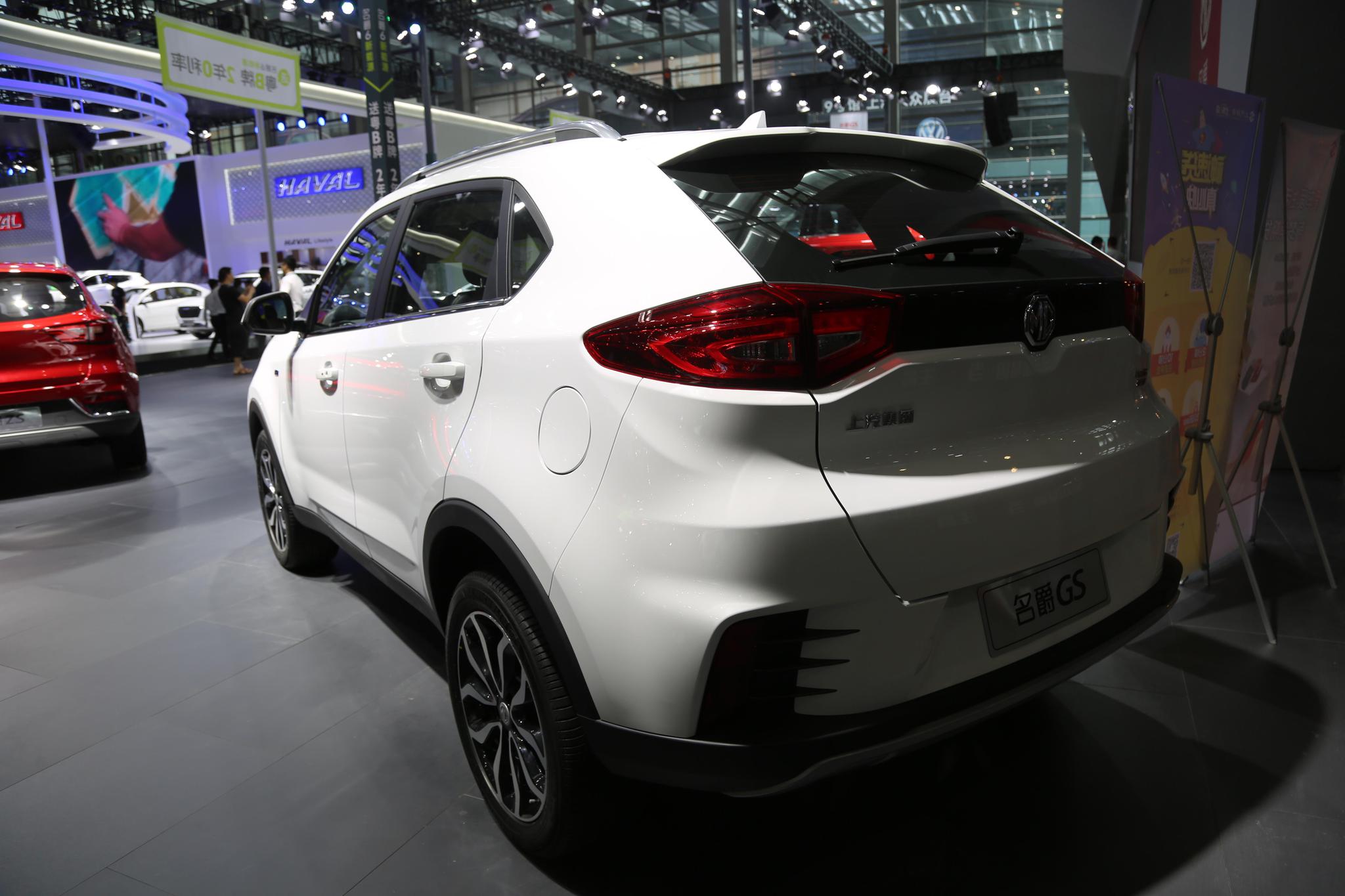 传承百年赛道基因,名爵gs高性能suv,车展实拍!