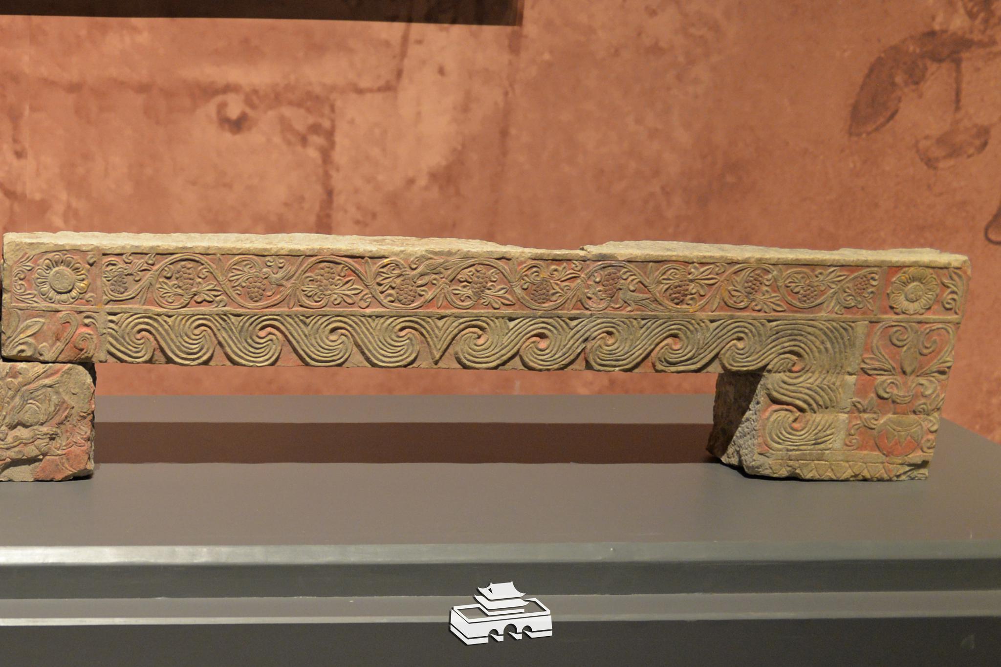 北魏 石椁2014年大同市华宇商业中心北魏墓出土大同市博物馆藏北魏